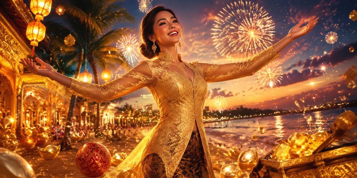 Pengguna menyemak odds perlawanan di Penang melalui telefon pintar dengan pakaian tradisional kebaya