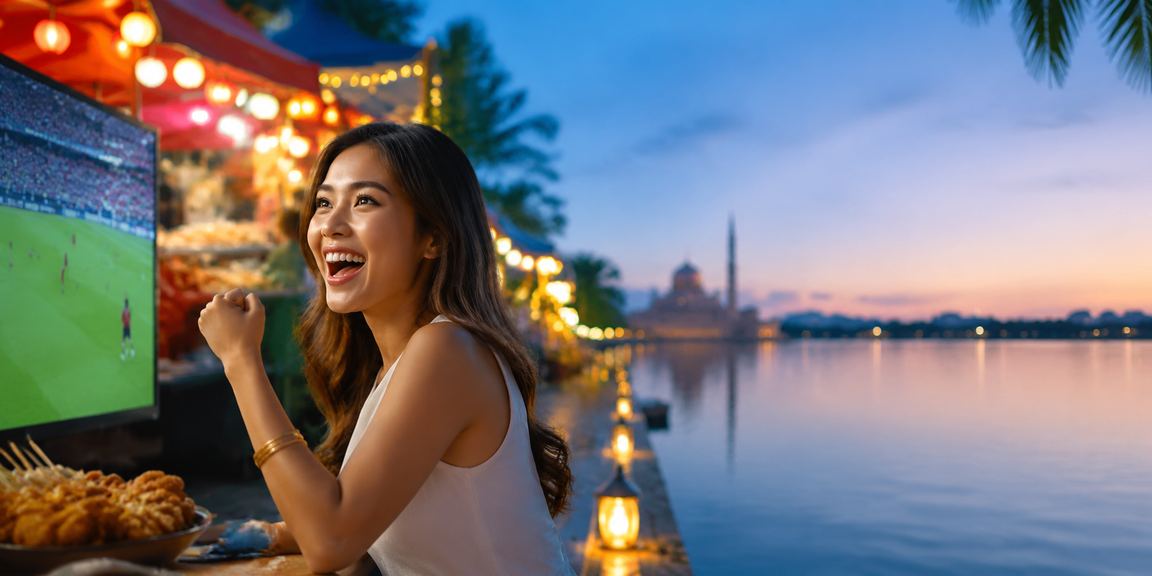 Suasana hiburan dan pertaruhan di Putrajaya dalam gaya Malaysia yang moden